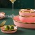 Colored Glaze Baking Tray Ceramic Bowl Tableware Parts Noodle Bowl Ceramic Plate Jingdezhen Bone China Spoon Noodle Cup