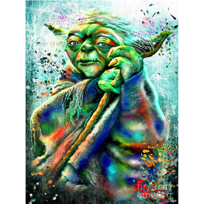 Creative 5diy Diamond Painting Full Diamond Home Decoration Green Monster Masonry Painting Foreign Trade Cross-Border Hot One Piece Dropshipping