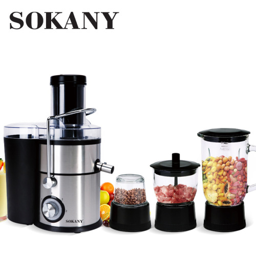  cross-Border Hot Sale] Sokany629 Juicer Household Automatic Fruit and Vegetable Slag Juice Separation Multi-Function Machine 