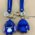 Cute Cartoon Doll Stitch Key Chain PVC Flexible Glue Creative Couple Bags Car Key Ring Small Pendant