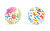 Intex from USA 59040 Beach Ball Children Toy Ball Three Patterns and Colors Can Be Selected