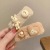 Korean Style Autumn and Winter Lamb Hair Barrettes Side Clip Hairpin Cute Cartoon Bear Rabbit Bangs Broken Hair Duckbilled Hair Accessories