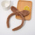 Korean Cute Shaping Long Rabbit Ears Hair Band Cartoon Cute Face Wash Makeup Apply a Facial Mask Creative Plush Headband