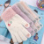 2021 New Wool Touch Screen Gloves Women's Autumn and Winter Velvet Cold Protection Warm and Cute Cartoon Knitted Gloves Wholesale
