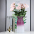 Nordic Gradient Origami Glass Vase Home Living Room Desktop Flower Bottle Artificial Flower Dried Flower Glass Container Holder