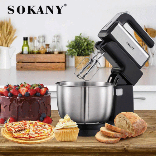 Sokany6652 Desktop Egg Beater Electric Household Handheld High-Power Stirring Baking Dough Cream Whipping Machine