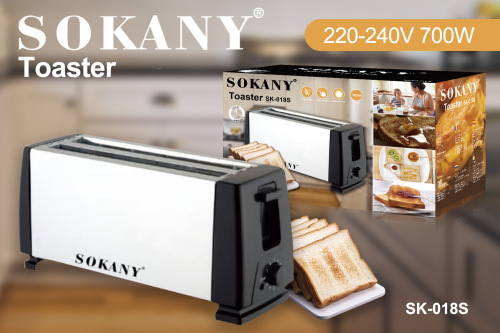 cross-border sokany 018s household full-automatic toaster breakfast machine sandwich small bread maker toaster toaster