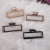 11cm European Alloy Milk Tea Barrettes Hair Clip for Bath Khaki Dark Coffee Light Coffee Black