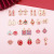 Year Chinese Style Accessories Alloy Oil Dripping Handmade Semi-Finished Ornament Accessories Asian Gold Happy Pendant