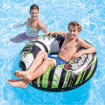 Intex68209 Black River Rat Swim Ring Swimming Product Tour Swim Ring Adult Tour Swim Ring Inflatable Swimming Pool Swim Ring