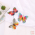 Creative Flower Pot Flower Holder Balcony Garden Accessories Colorized Butterfly Ornaments Plug-in Components Home DIY Decorative Crafts