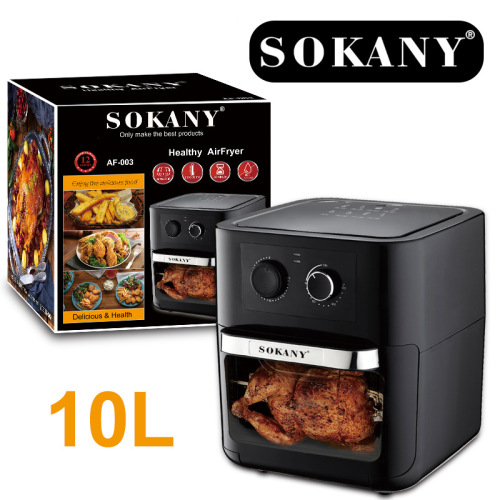 cross-border sokany air fryer household automatic multi-function large capacity fryer new 003