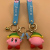 Kirby Series Keychain Cute Personality Bag Accessories Car Key Pendant PVC Flexible Glue Keychain