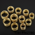 Key Ring Circle KC Gold Flat Ring Car Key Connecting Ring Iron Ornament Pendant Guangzhou Flat Ring
