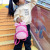 Bow Children's Bags Sequin Backpack Colorful Shiny Girl Cute Cartoon Stylish Princess Bag Small Bookbag