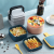 S42-LX-7010a AIRSUN New Ins Handheld Double Deck Lunch Box with Rice Portable Lunch Box Student Bento Box