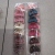 4.5cm Alloy Barrettes Red Dark Coffee Beige Pink Green