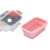 Portable Home Silicone Lunch Box Microwave Oven High Temperature Resistant Crisper Outdoor Picnic Environmental Protection Bento Box Stall Hot Sale