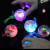 5.5 Crystal Elastic Ball Transparent Flash Cartoon Jumping Ball Luminous Toys Stall Hot Sale Toys Wholesale