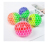 Supply New Exotic Toy TPR Two-Color Pectin Grape Ball Decompression Toys for Children Hand Pinch Vent Ball Squeezing Toy