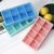 Creative Ice Tray Large Ice Cube, Silica Gel Ice Mold Whiskey Square Ice Mold Ice Cube Ice Box with Lid 8 Grids