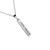 Fashion Stainless Steel Necklace BTS Peripheral Bullet-Proof Youth League Necklace Collective Individual Vertical Bar Pendant