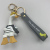 Creative Trending Fluorescent Bow Tie Bear Big Goose Key Chain PVC Flexible Glue Couple Bags Car Shape School Bag Key 