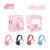 6801 New Kitten Bluetooth Headset Cute Cartoon Shape Stereo Folding Wireless Call Foreign Trade Hot Sale.