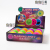 7. 5cm Two-Color Massage Ball Children's Flash Thorn Ball Elastic Led Bouncing Ball Night Market Toy Factory Wholesale