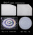 DIY Crystal Glue Epoxy Resin Constellation Plate Plate Mirror Silicone Mold