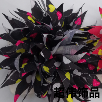 Hawaii Beach Floral Series Elastic Band Bandeau Updo Hair Accessories Head Flower Artificial Flower Fabric Silk Flower