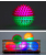 Supply 7. 5cm Flash Elastic Massage Ball Luminous Led Jumping Ball with Rope Barbed Vent Ball Toy Wholesale