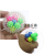 TPR Soft Rubber Transparent Colorful Ball Squeezing Toy Vent Acanthosphere Decompression Children's Toys Cross-Border Decompression Factory Wholesale