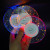 DIY Crystal Epoxy Resin Epoxy Led Coaster Kit CD Teacup Mat Disc Disc Mirror Silicone Mold