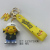 Cartoon Hat Lightning Pikachu Keychain Cute Pendant Couple PVC Flexible Glue Doll Doll Car Key Chain