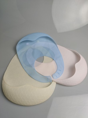 Baby Waterproof Air Bib Babies' Supplies Child Eating Bib Bib Geometric Thin Three-Dimensional Saliva Towel