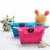 Factory Direct Sales Hot Sale Candy Color Cosmetic Bag Small Storage Bag Dumpling Making Contrast Color Dumpling Bag