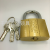 Qianyu Padlock Hot Sale 50mm Atomic Imitation Copper Lock Cabinet Drawer Iron Padlock Straight Open Lock