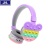 Cross-Border New Arrival Headset Bluetooth Headset K30 Mickey Decompression Artifact Candy Color Bass Stereo Wholesale.