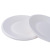 Four Seasons Lvkang Disposable round Paper Pallet Fast Food Cake Plate White Degradable High Quality Material 8-Inch Paper Pallet Plate