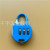 Qianyu Padlock Color Password Lock Mini Password Toy Lock Suitcase Padlock with Password Required Number Lock