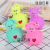 Light-Emitting Inflatable Soft Rubber Toy Light-Emitting Sheep Head Hairy Ball Glowing Bounce Ball Vent Ball Children's Soft Rubber Toy