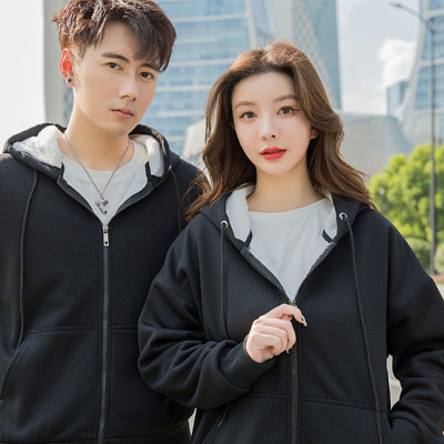 Autumn and Winter Fashion Brand Korean Style Stand Collar Jacket Cardigans for Men and Women Sweater Solid Color Baseball Uniform Jacket Company Long Sleeve Cultural T-shirt