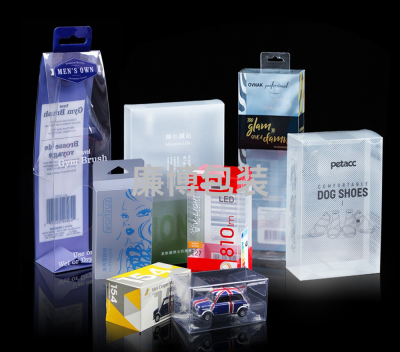 Transparent PVC Packing Box Pp Frosted Plastic Box Square Box Pet Transparent Packaging Box Bait Pot Printing