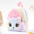 Plush School Bag Teenage Leisure Backpack Plush Backpack Spot Cute Cartoon Plush Backpack Unicorn Fox