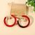 C- Shaped Earrings Female Court Retro Design Hepburn French Earrings Creative Factory Direct Supply Wholesale