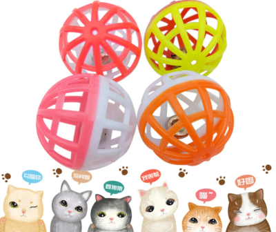 Cat Multicolor Toy Ball