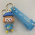 Cartoon Little Flower Hat Girl Keychain Cute Suitcase Hanger Little Creative Gifts Trend Doll Car Key Ring Chain