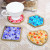 DIY Epoxy Resin Epoxy Love Hexagon round and Square Irregular Mosaic Coaster Mirror Silicone Mold