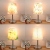 Factory Direct Sales Modern Simple Fabric Cold and Warm Dimming Bedroom Bedside Warm Learning Eye Protection Desk Reading Table Lamp